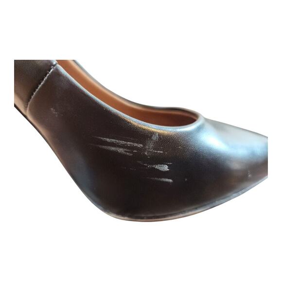 Christian Siriano for payless black heels sz 9 pointed toe pump shoe - Picture 11 of 14